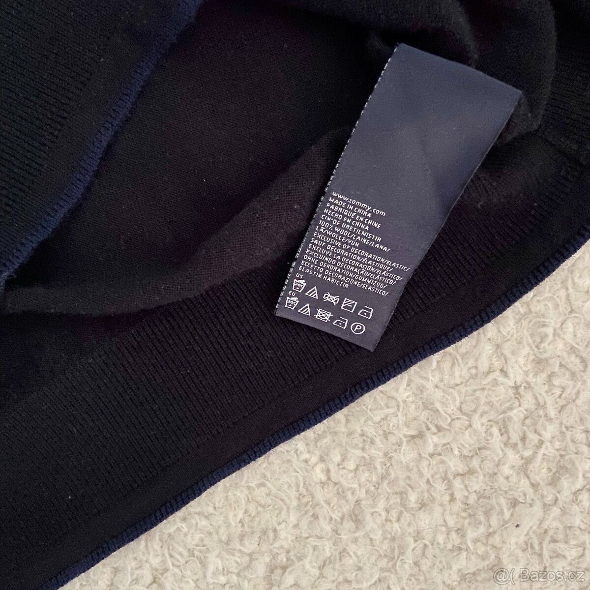 Pánský vlněný svetr Tommy Hilfiger vel. М/50 - 3