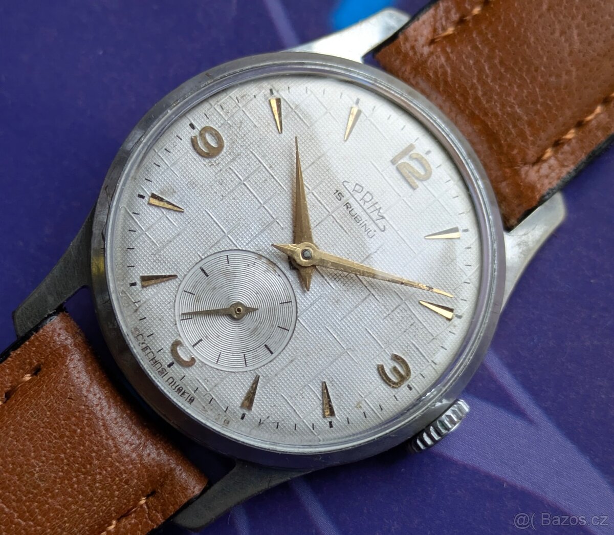 HODINKY PRIM S RELIÉFEM - TYP 50 044 1 - NÁDHERNÉ - 3