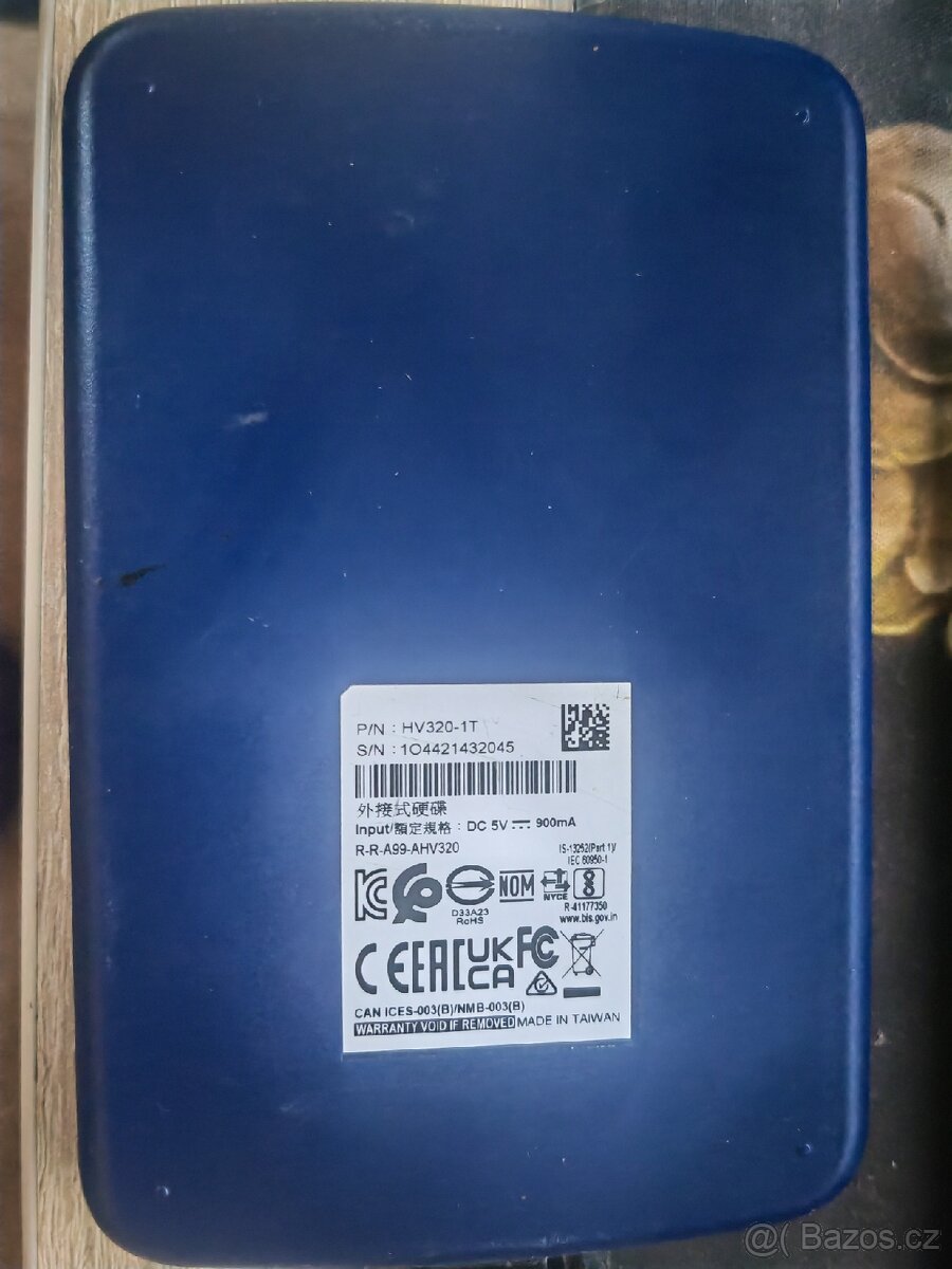 Externí disk hv320 1tb - 3