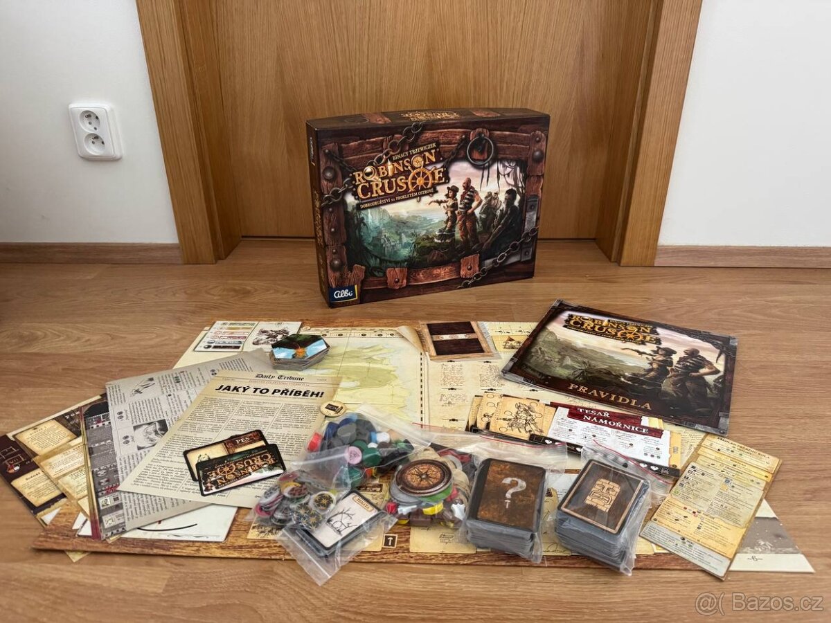 Prodám deskovou hru Robinson Crusoe: Dobrodružství na Prokle - 3