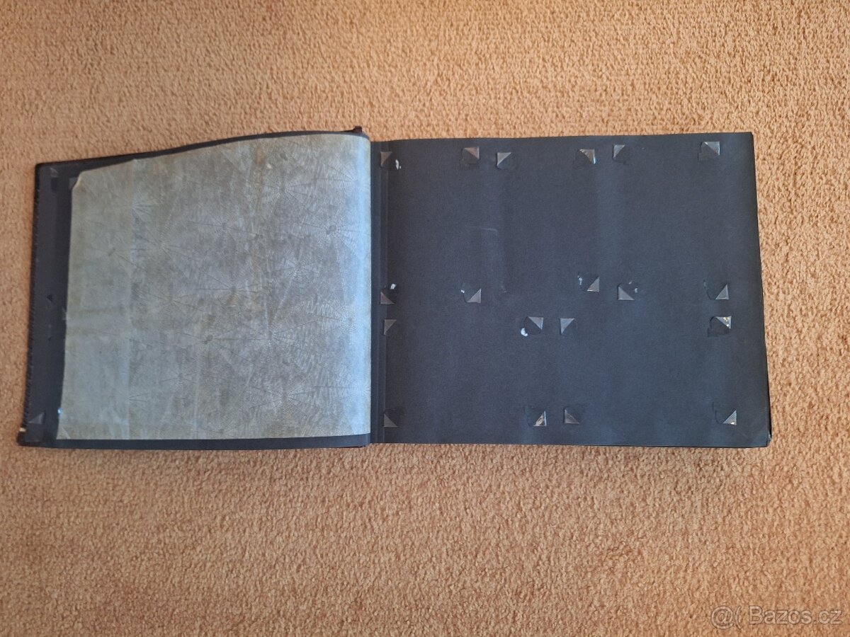 Staré kožené fotoalbum - 3