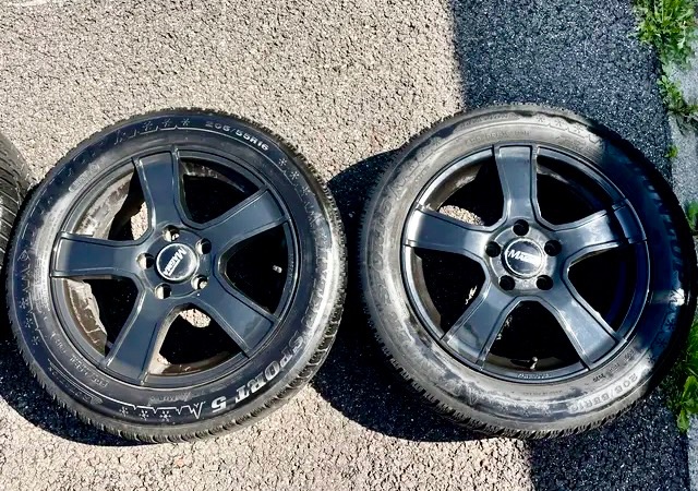 Alu kola 5x112 se zimní pneu 205/55/16 - 3