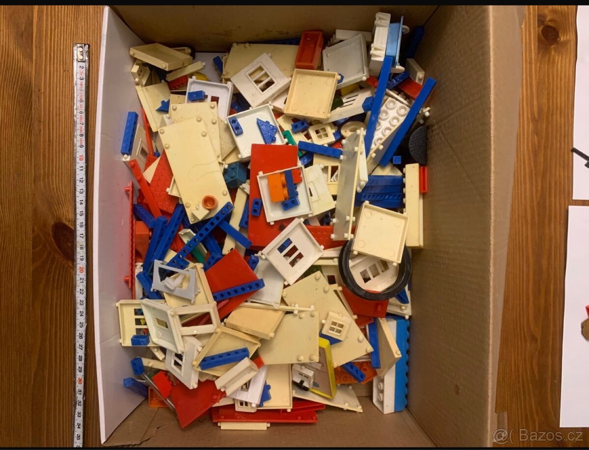 Retro stavebnice – velká sada dílů - 3