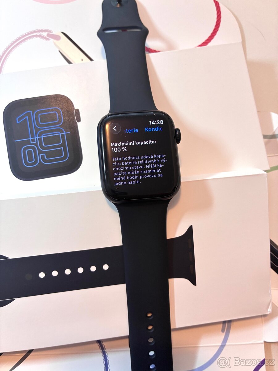 Apple watch SE 3 44mm cellular, 100% bat, záruka - 3
