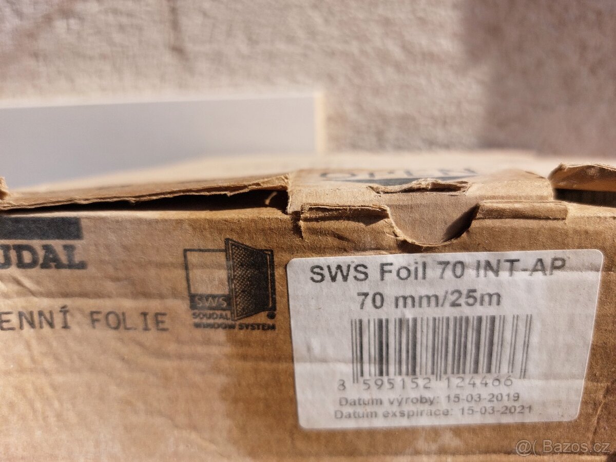 Okenní páska Soudal interiér 70 mm / 25 m - 3