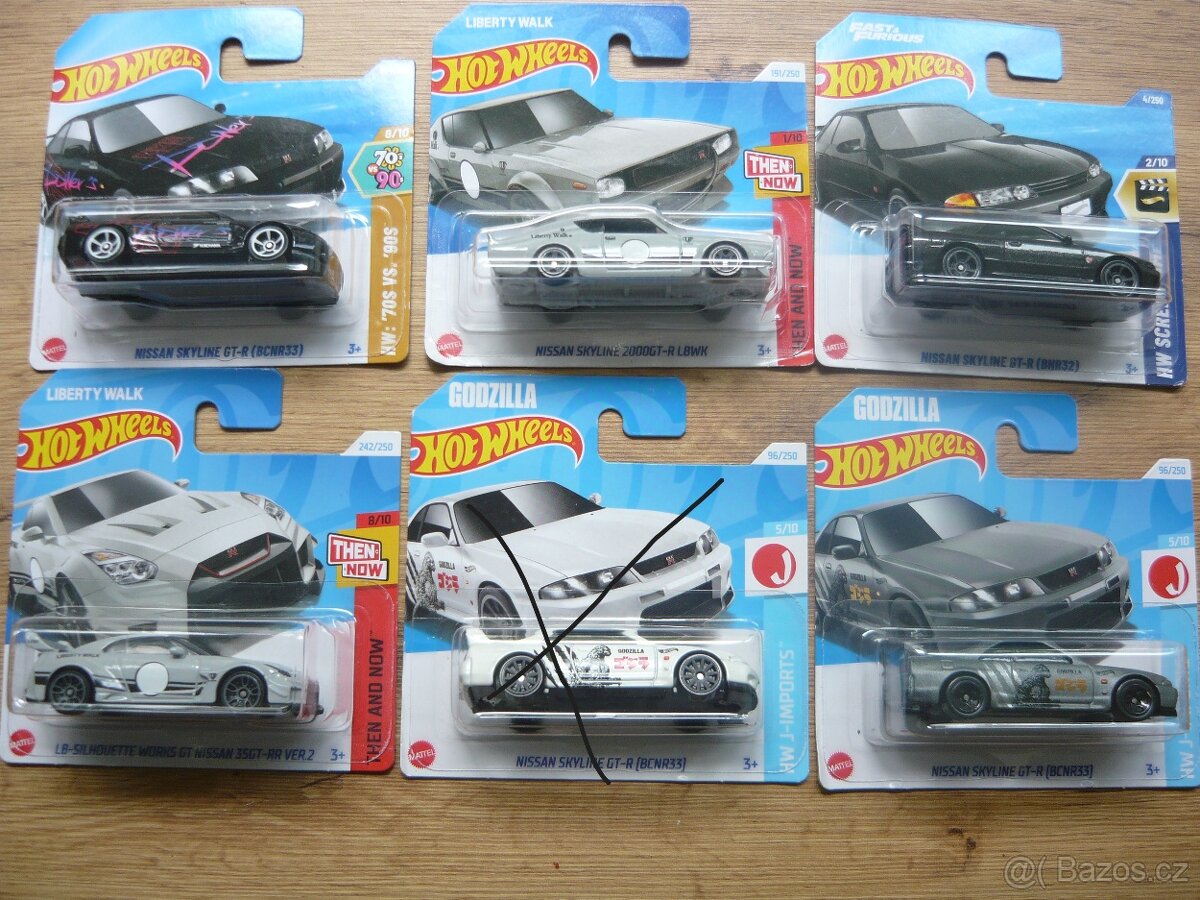 AUTÍČKA HOT WHEELS - 3