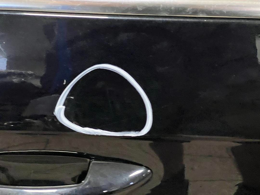 Pravé zadní dveře černá metalíza LC9X VW Passat B7 kombi 14 - 3