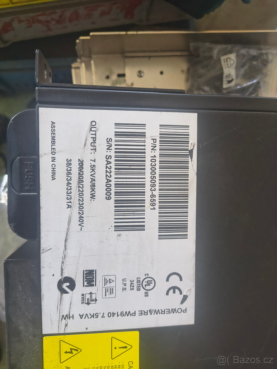 Prodám UPS Eaton Powerware PW9140 7,5kva - 3