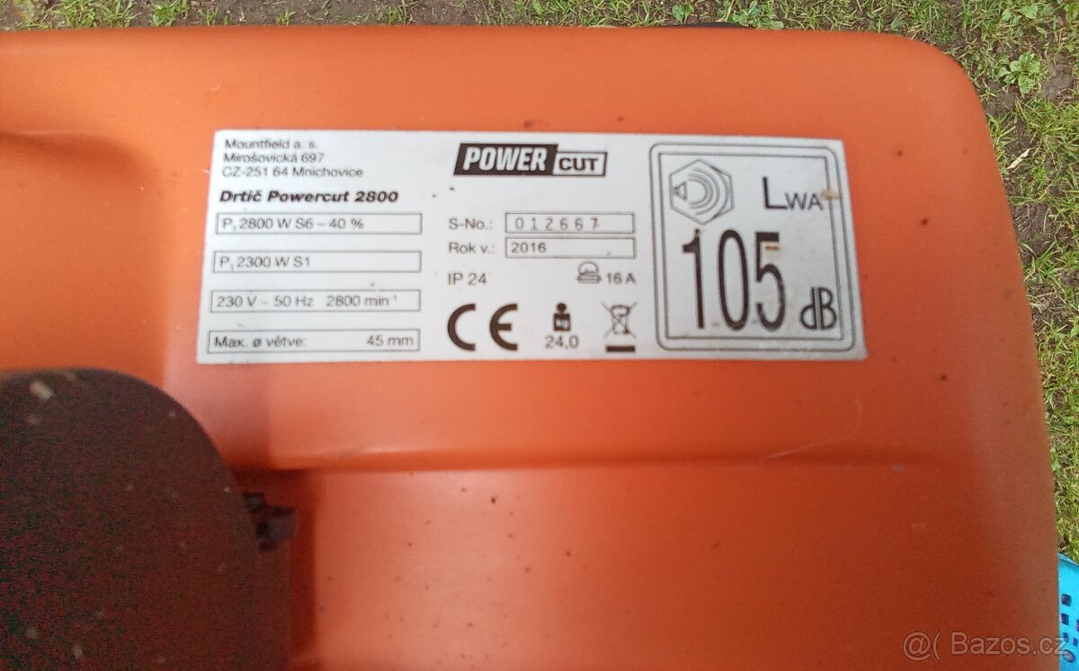 DRTIČ VĚTVÍ POWERCUT 2800 - 3