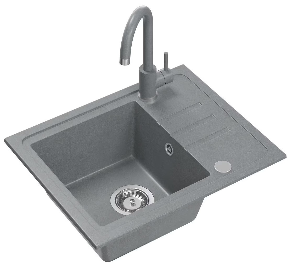 KUCHYŇSKÝ GRANITOVÝ DŘEZ STEINER VIVO 40 + BATERIE - 3