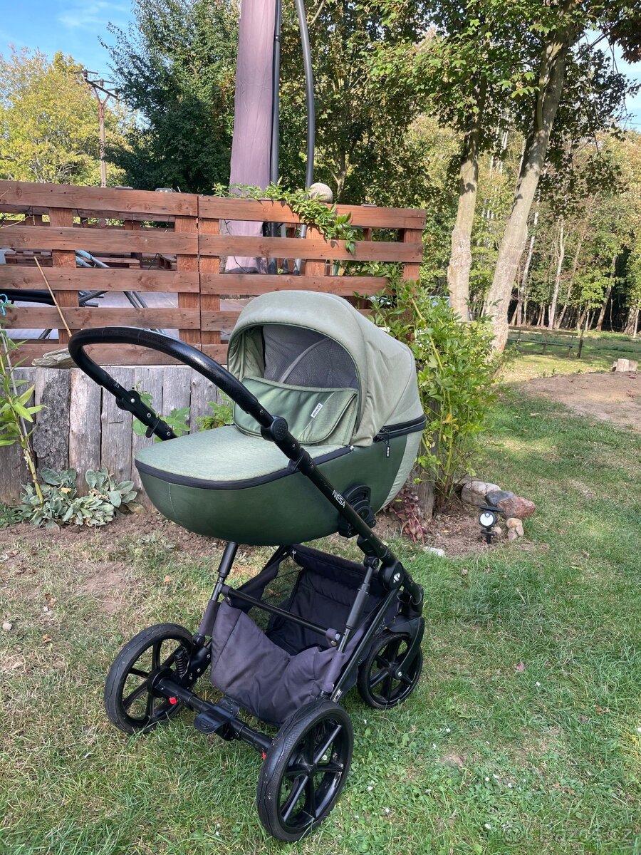 Kombinovaný kočárek RIKO NESO 3v1 + AUTOSEDAČKA –od narození - 3