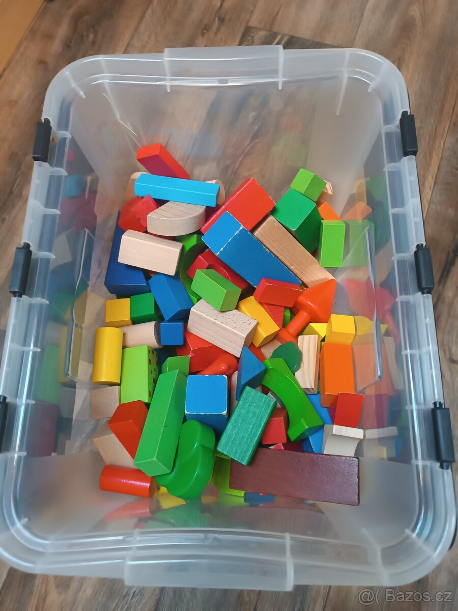 Dřevěné kostky - 3