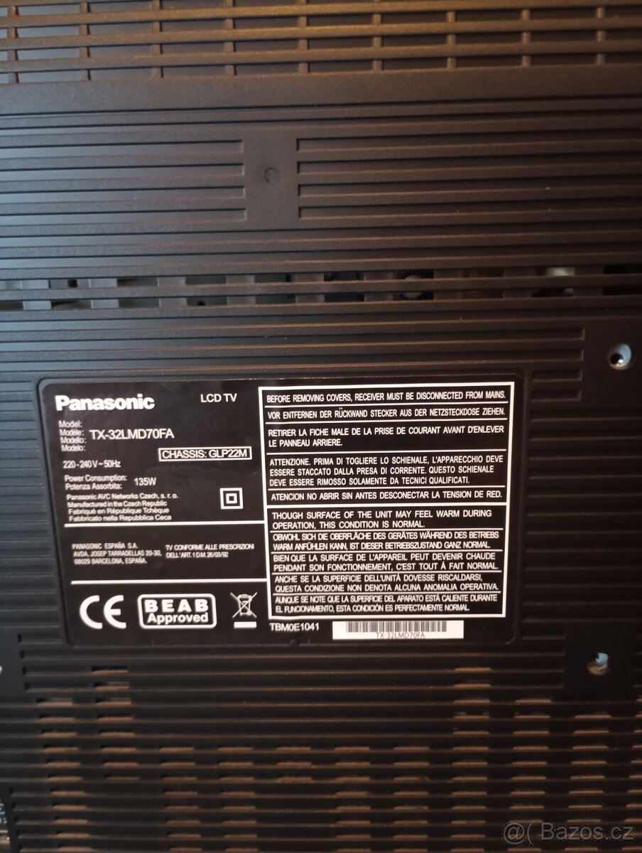 Prodám Panasonic Viera - 3