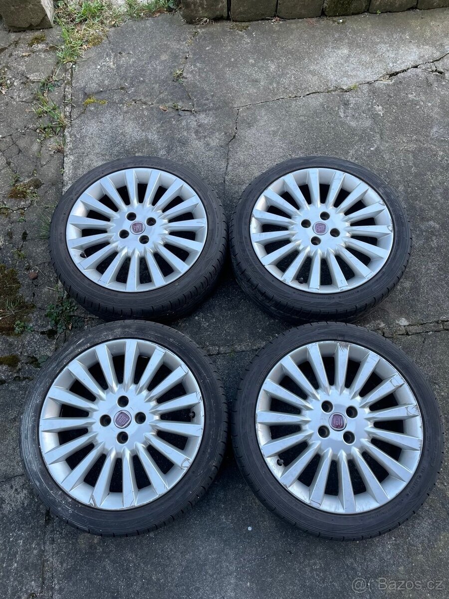 Litá kola FIAT 205/45 R17 (6,5J 4X100 ET46) - 3