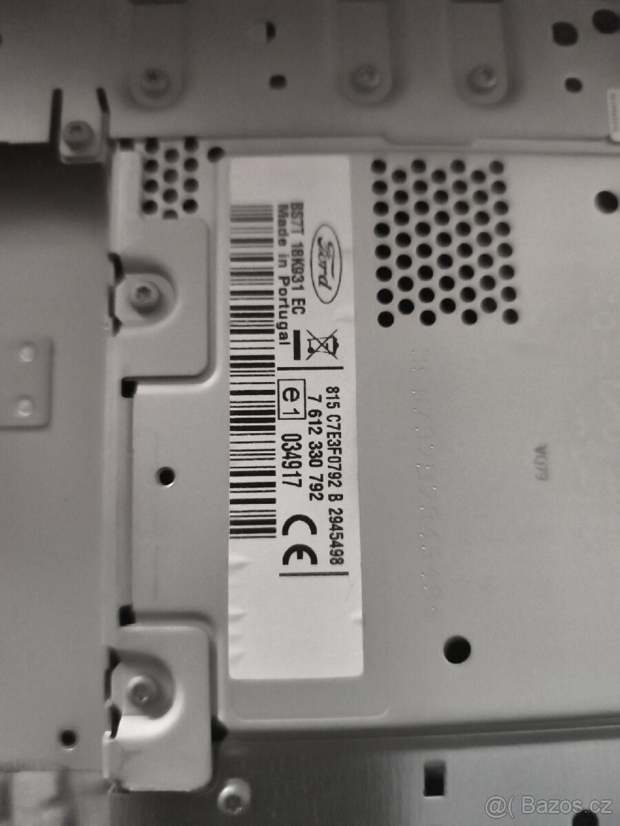 Ford orginál autorádio s CD a navigací - 3