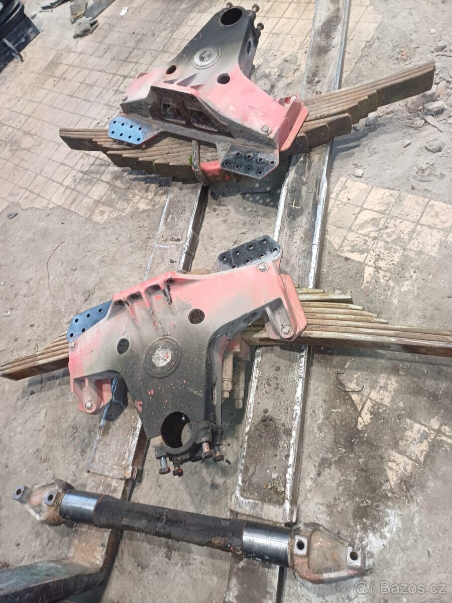 Man F2000 8x4 - komponenty podvozku - 3