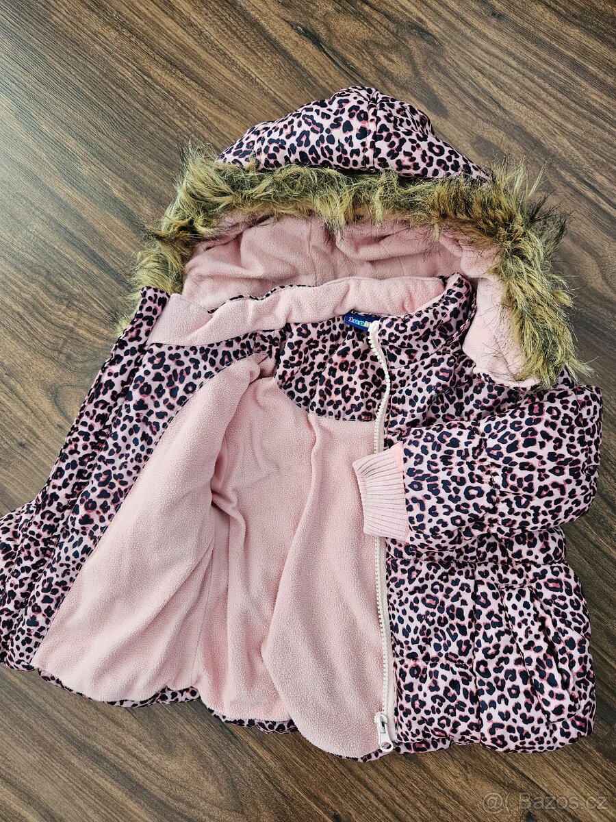 Dívčí zimní bunda vel. 86 - 3