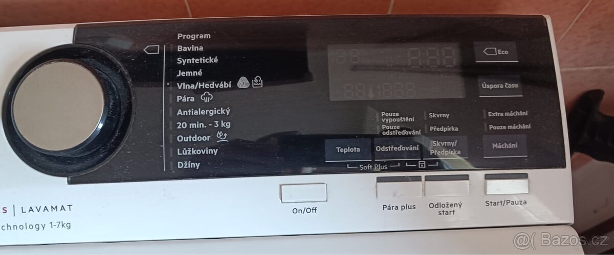 Pračka AEG LTX7E272Cz vrchem plněná pračka - 3