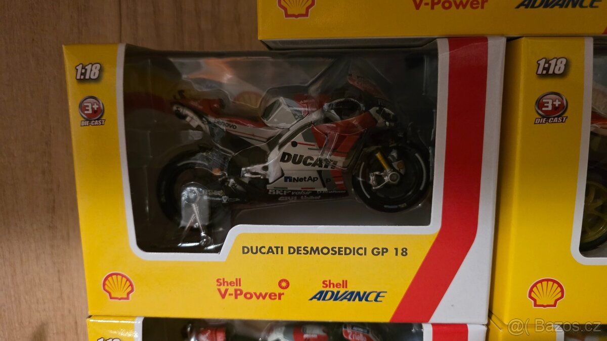 Modely motocyklu - 1:18 / 7ks - 3