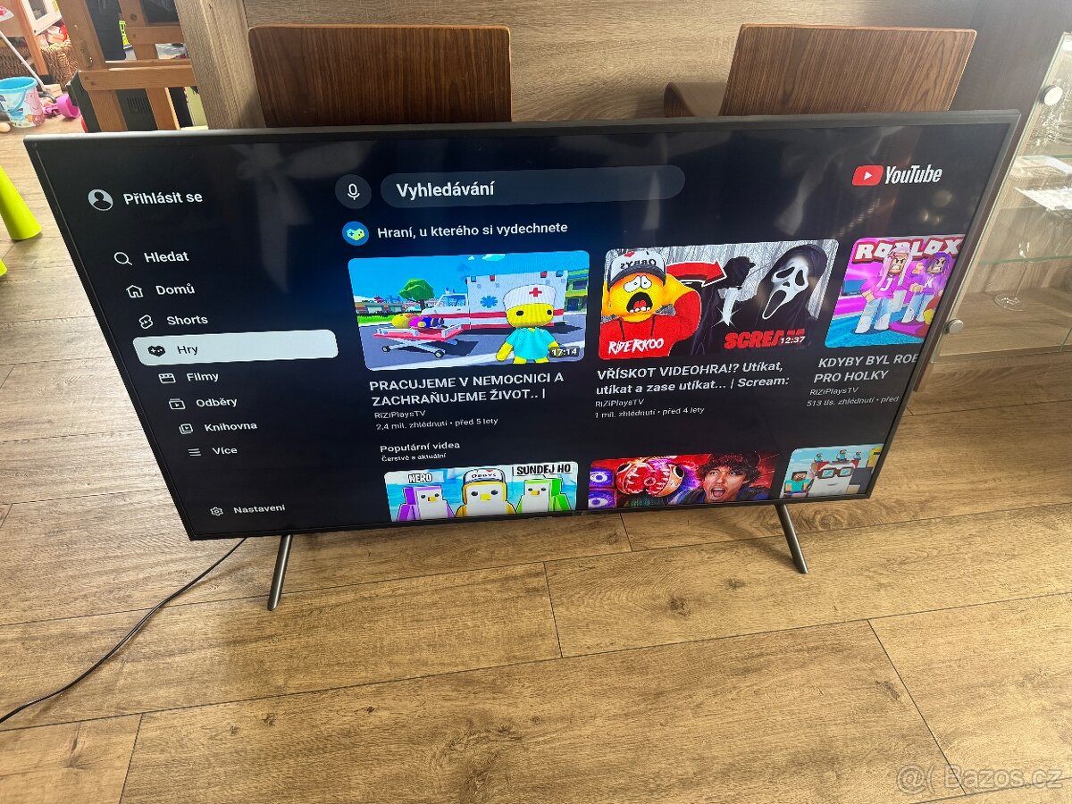 Televize samsung 55 140cm, smart, UHD 4K - 3