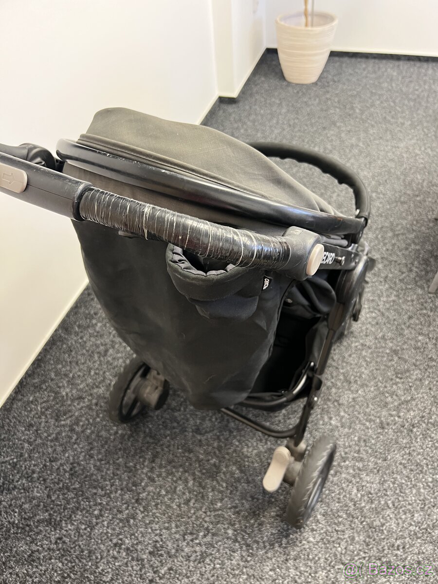 detsky skládací kočárek RECARO + pláštěnka + cestovní obal - 3