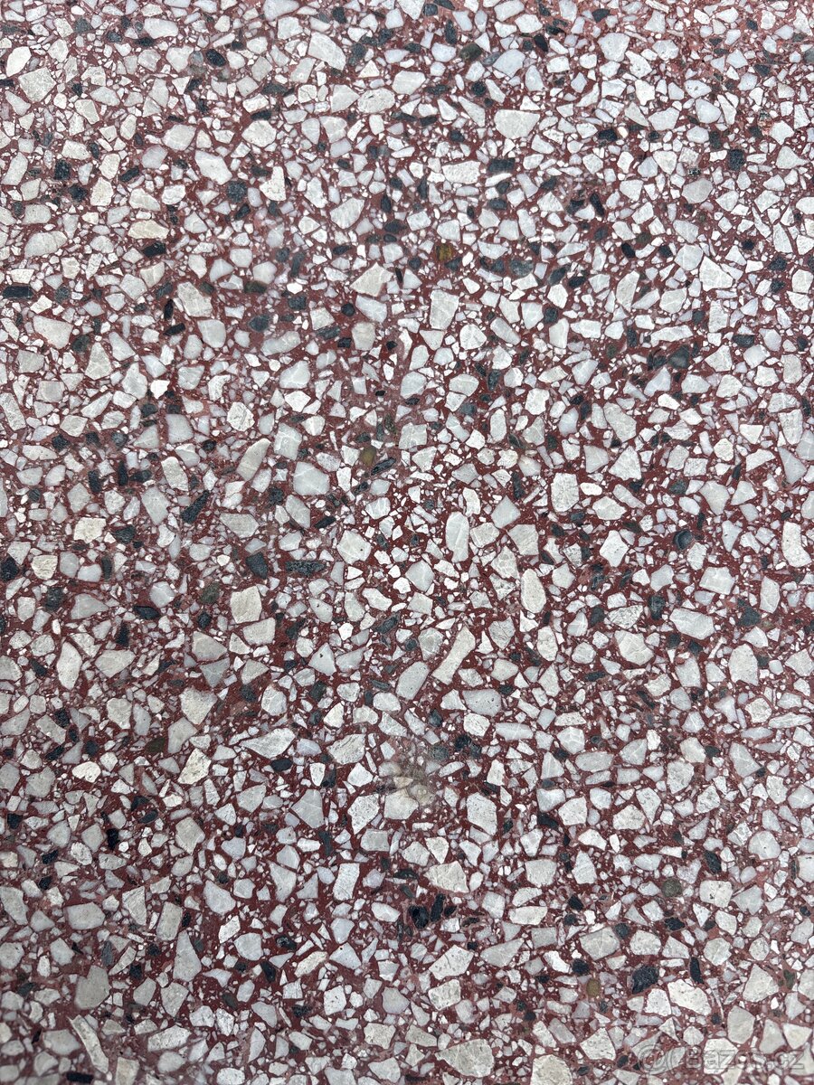 Dlažba Teraco červená - 3