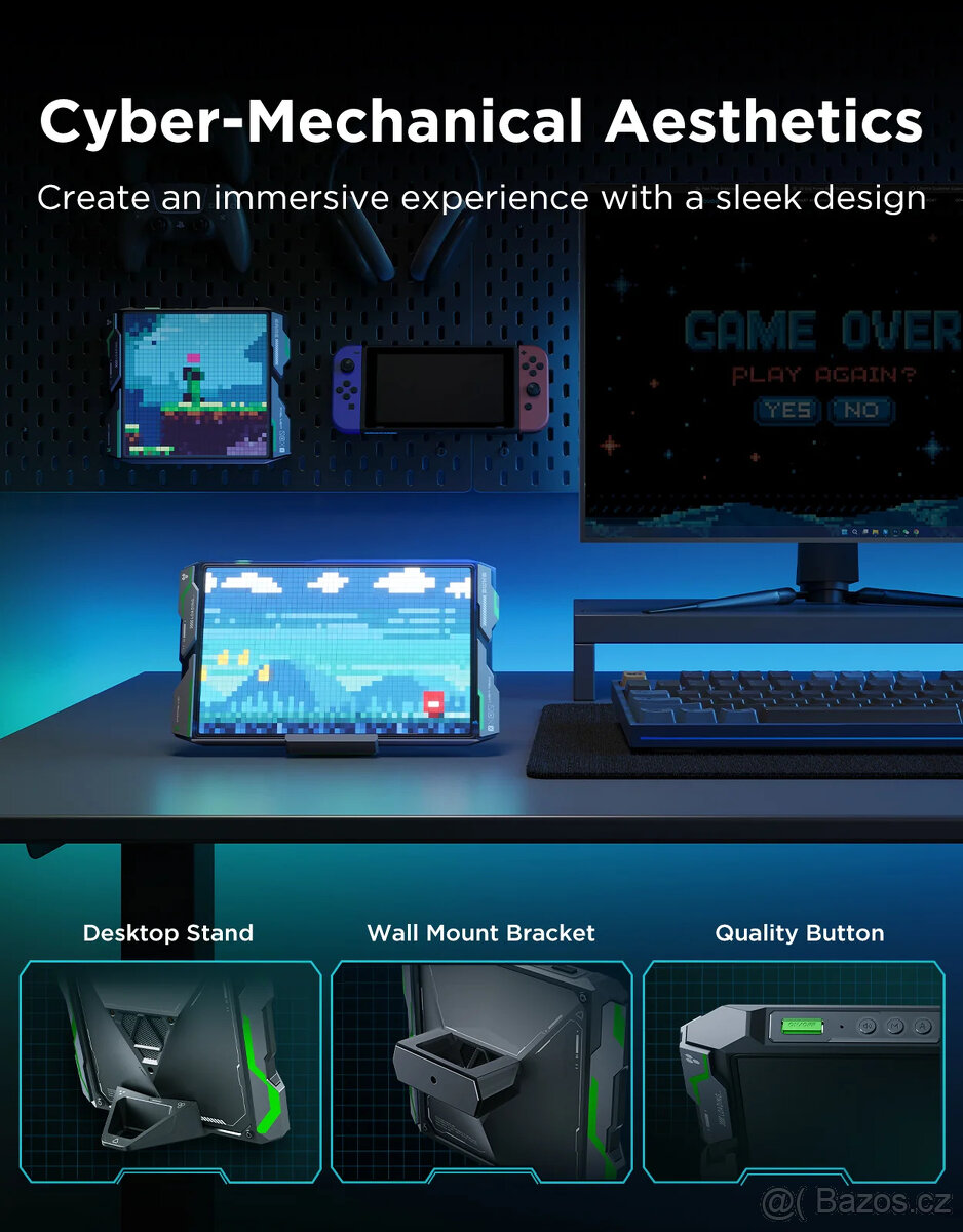 Govee Gaming Pixel Light 52×32 – AI pixelová lampa - 3