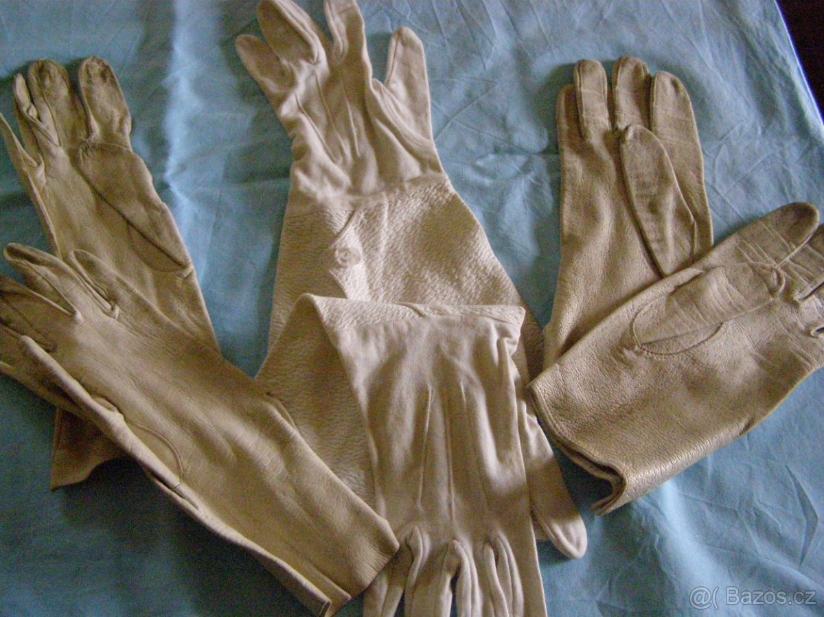 Retro nitě, rukavice - 3