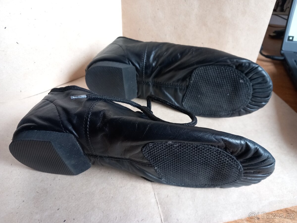 Taneční boty Jazzovky, kožené, velikost 39 - 3