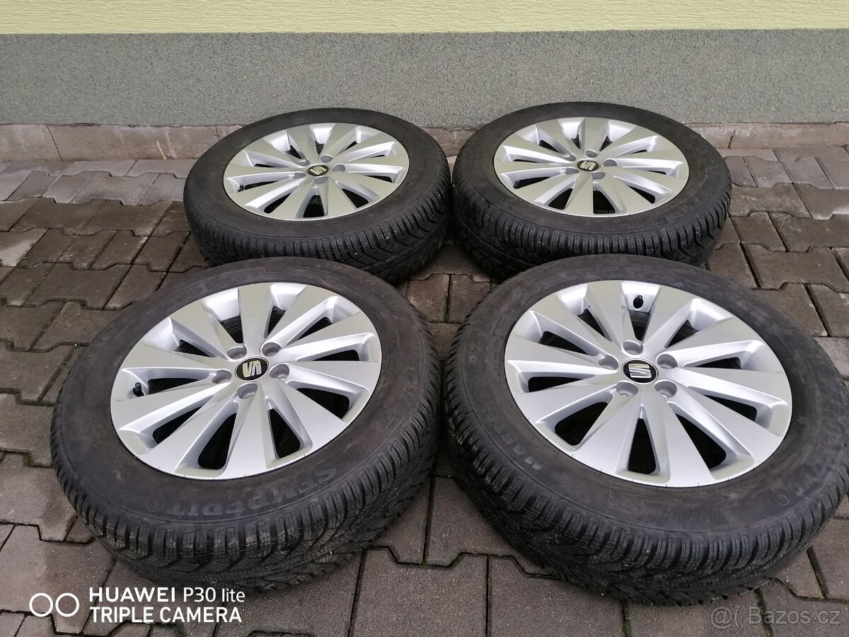5x100 16 6J ET45 orig.Seat Arona,Kamiq,T-cross vč. zim pneu - 3