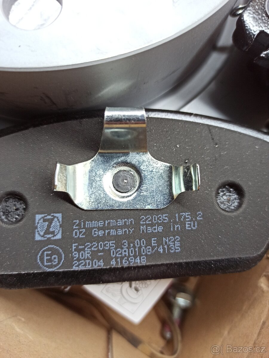 Přední brzdové destičky Zimmermann 22035.175.2 - 3