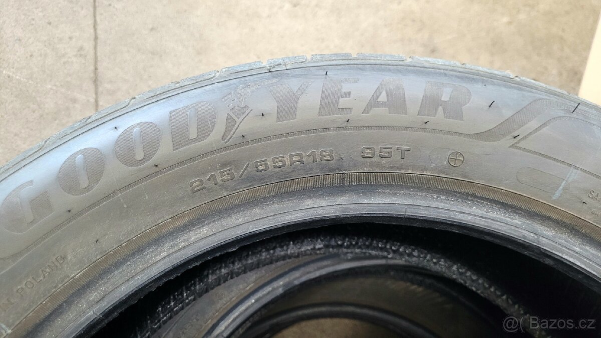 215x55x18 95T-95%Letní pneu Goodyear Vw ID 3 - 3