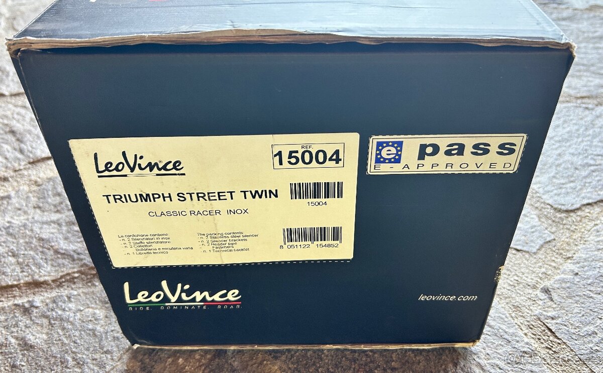 Výfukové koncovky LeoVince Classic Racer - 3