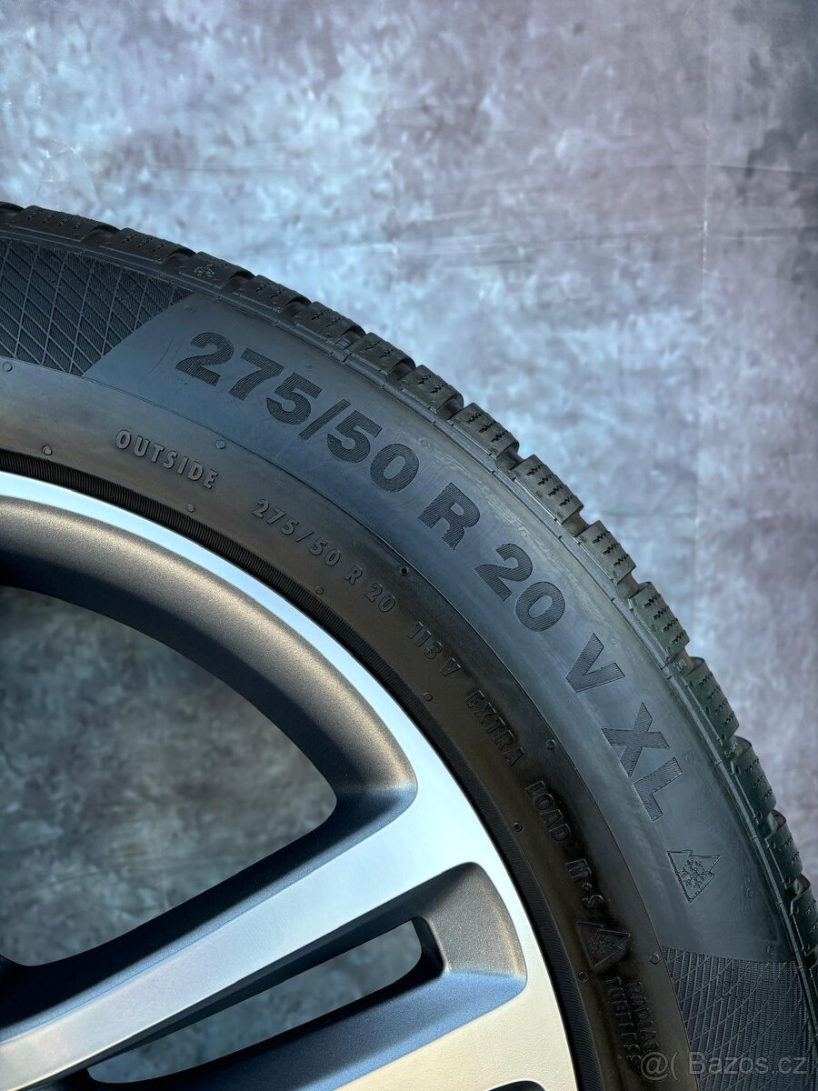 Zimní alu kola Mercedes GLE W167 275/50/20 Top stav - 3