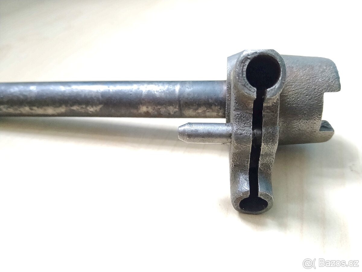 Řadící hřídel s unašečem Jawa 250/350 panelka - 3