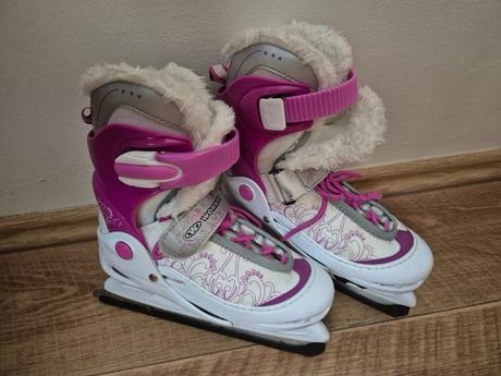 Dívčí rostoucí lední brusle Worker vel. 30-33 - 3