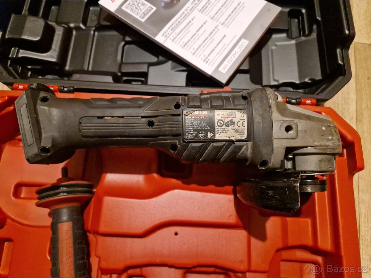 Aku úhlová bruska Parkside - 3