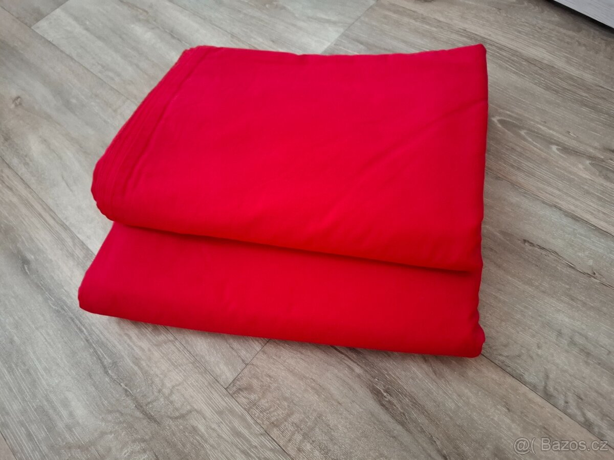 Červené povlečení Scan quilt - 3