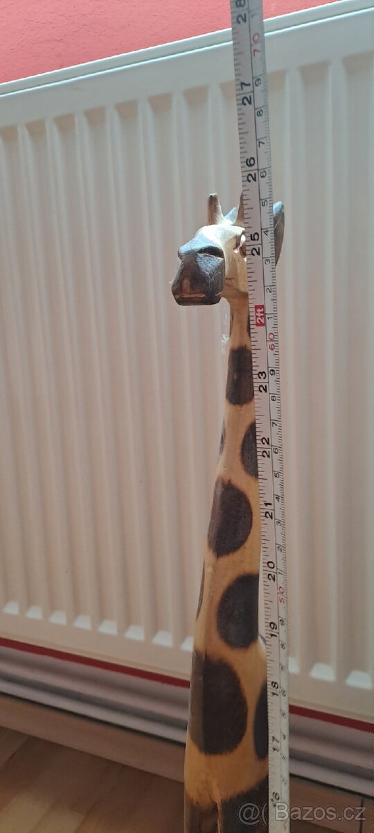 Žirafa - dřevěné dekorace - 3