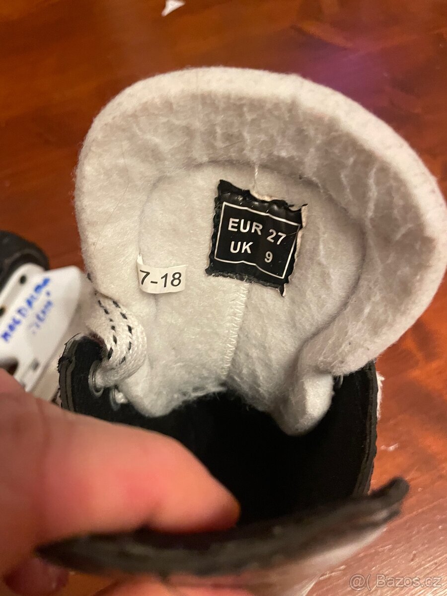 Dětské hokejové brusle GRAF PK 110 - vel. 27 - 3