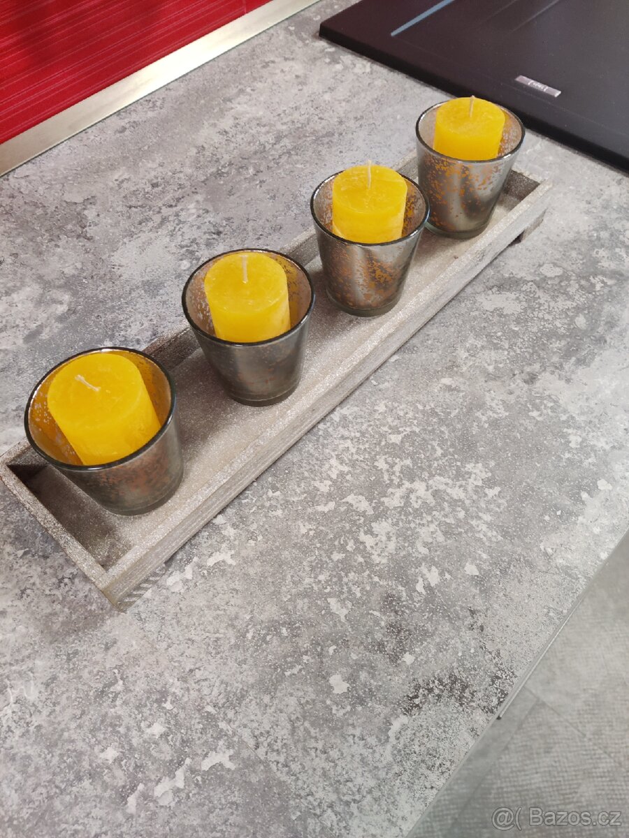 Svícen adventní - 3