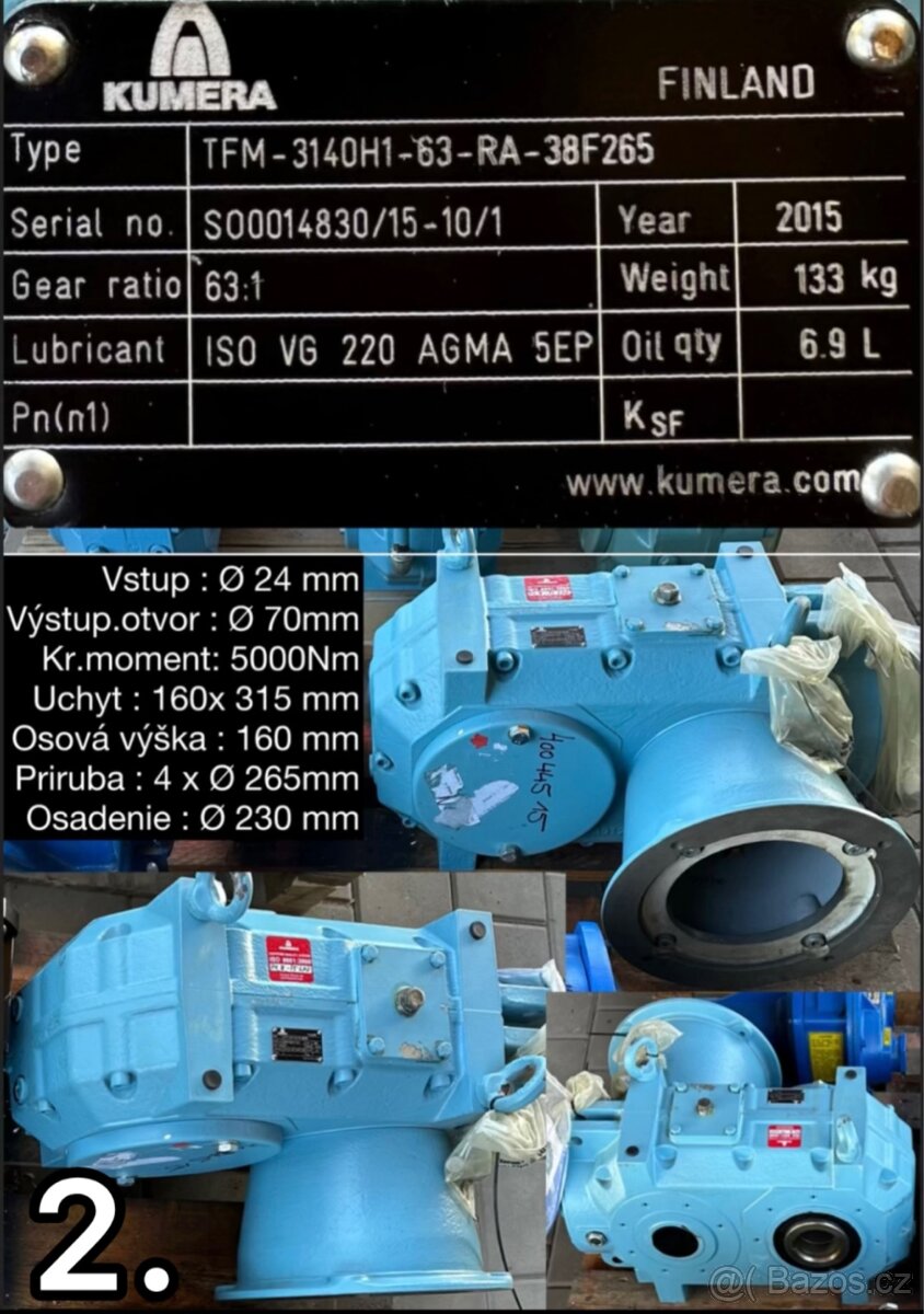 Převodovky KUMERA - 3