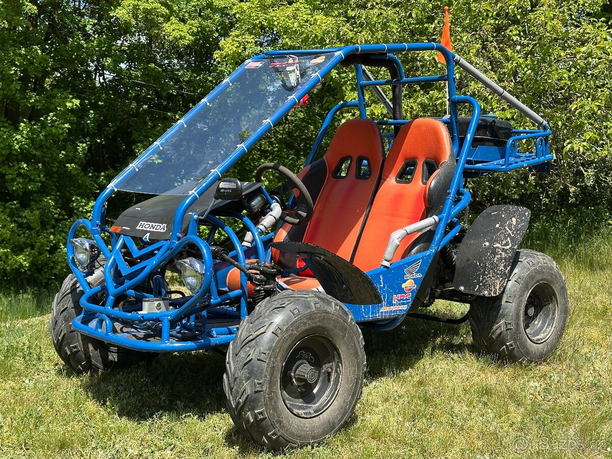 Buggy PGO 150 větších rozměrů, nový motor - uveze 2 dospělé