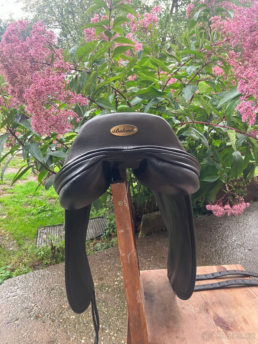 Sedlo Baloun, drezurní, s podbřišníkem - 3