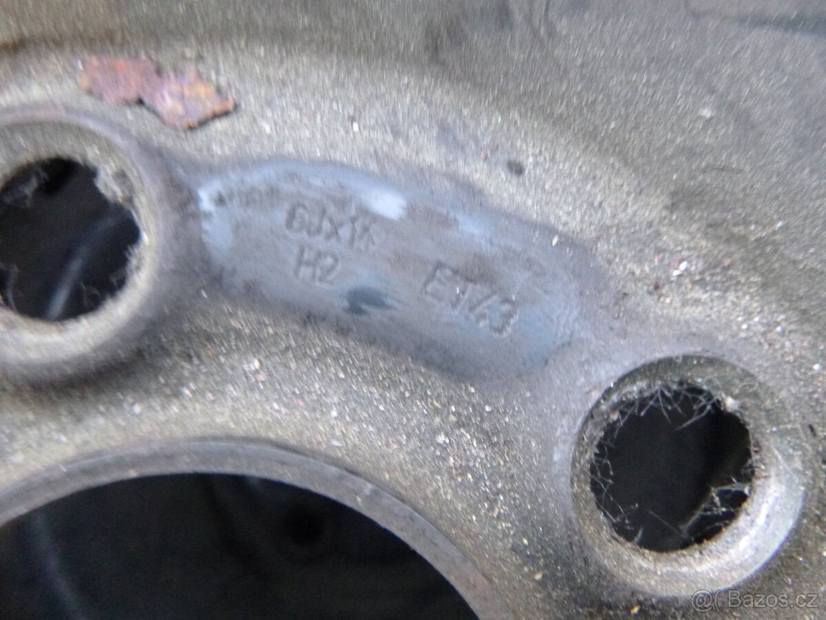 4x disk (5x100) zimní pneu barum 185/65 r15 - 3