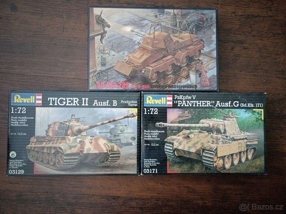 1/72 bojová technika 2. světová válka - 3