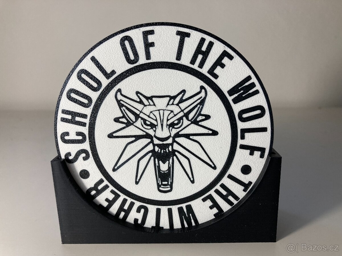 Zaklínač - The Witcher - Sada podtácků se stojanem - Školy - 3