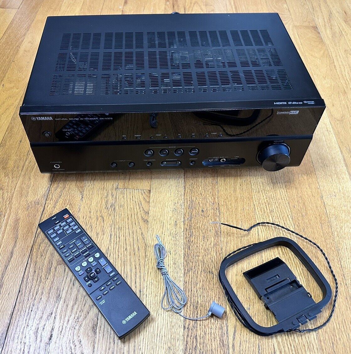 Yamaha RX-V373 5.1 HDMI USB AV receiver DO, kal. mic - 3