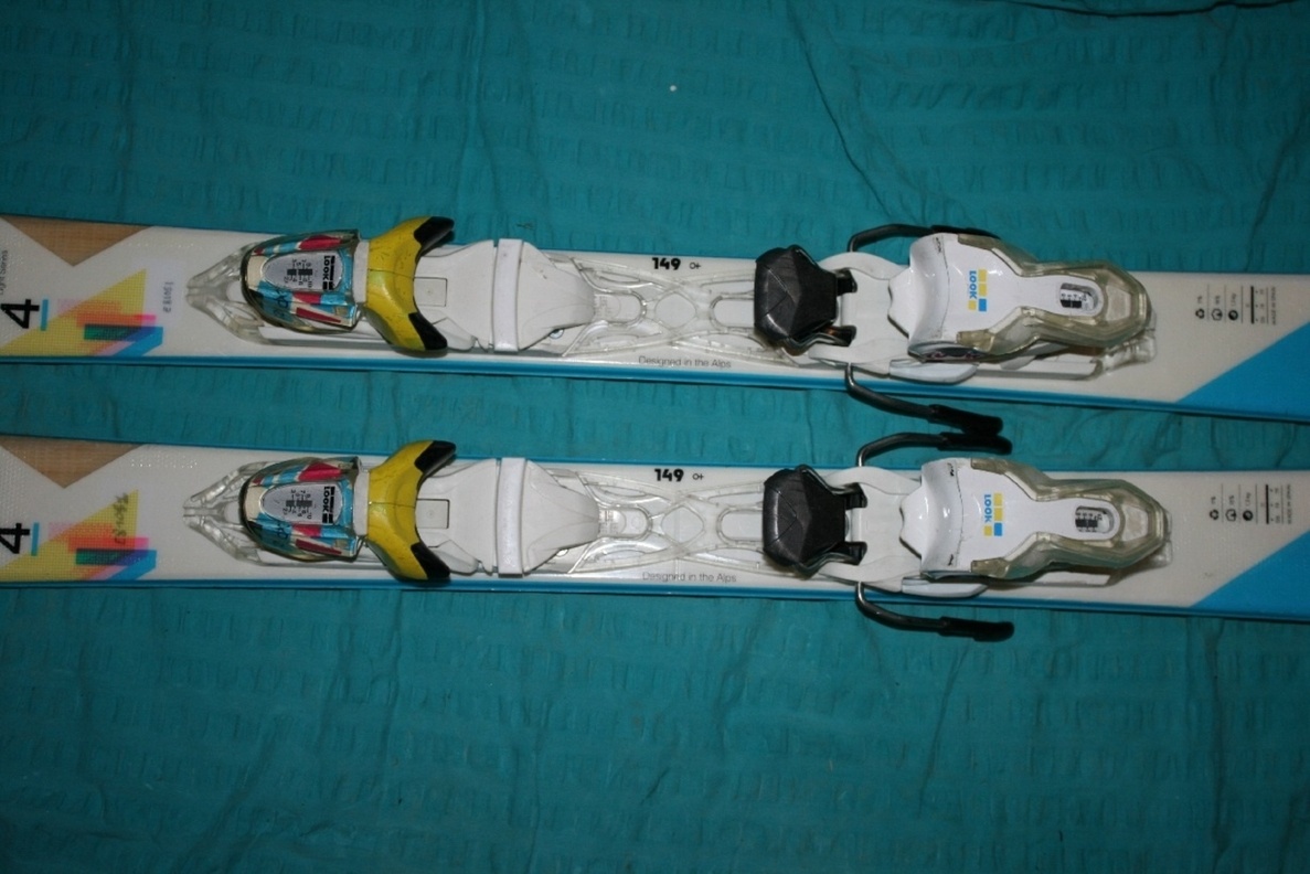 lyže Rossignol famous 149 cm , lyžaky - 3