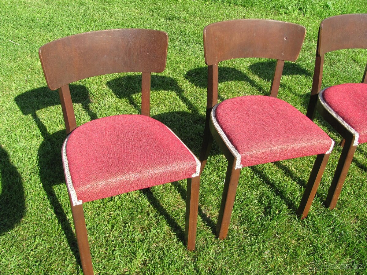 Židle pevné bytelné 4ks - 3